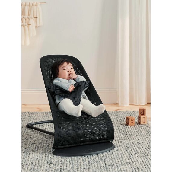 Balansoar BabyBjorn Bliss Black, Mesh, Culoare: Negru - poza 2 - ExclusivMAG.ro