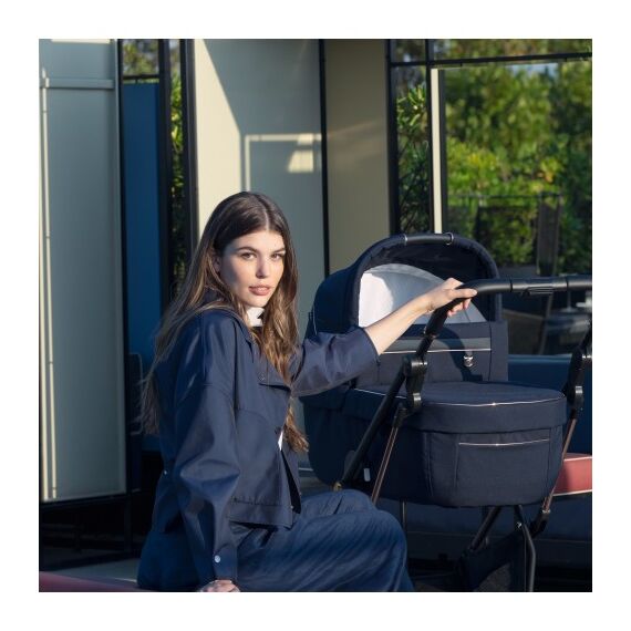 Carucior 3 in 1 Peg Perego Vivace, Lounge, Pagoda, 0 - 22 kg, Blue Shine, Culoare: Albastru - poza 18 - ExclusivMAG.ro