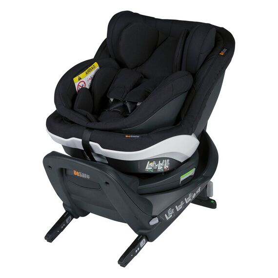 Scaun auto rotativ BeSafe iZi Twist B i-Size (0-4 ani) - Fresh Black Cab, Culoare: Negru, Grupa: 0-18kg (0 luni - 4 ani) - poza 4 - ExclusivMAG.ro