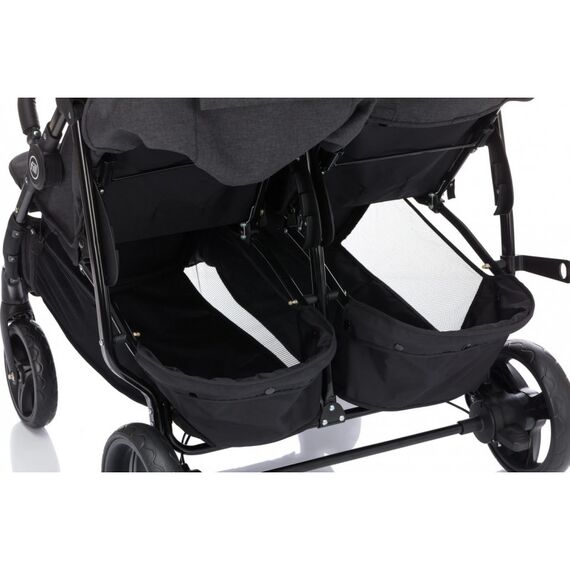 Carucior pentru gemeni Duo complet Black Fillikid - poza 11 - ExclusivMAG.ro