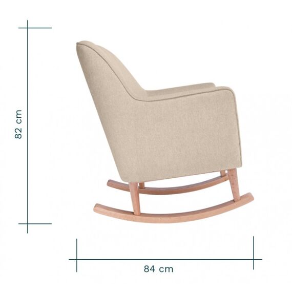 Fotoliu pentru alaptat 2 in 1 Noah - Stone Tutti Bambini, Culoare: Crem - poza 12 - ExclusivMAG.ro