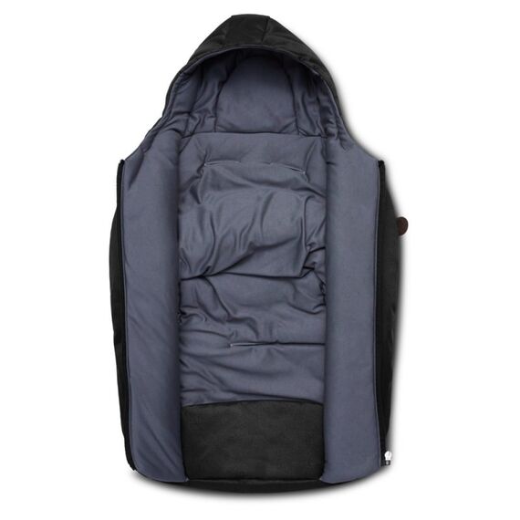 Port Bebe sac Tulip 0-15 luni Gravel ABC Design 2020, Culoare: Negru - poza 3 - ExclusivMAG.ro