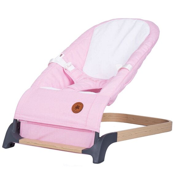 Scaunel balansoar Chipolino Noah blush wood, Culoare: Roz - poza 2 - ExclusivMAG.ro
