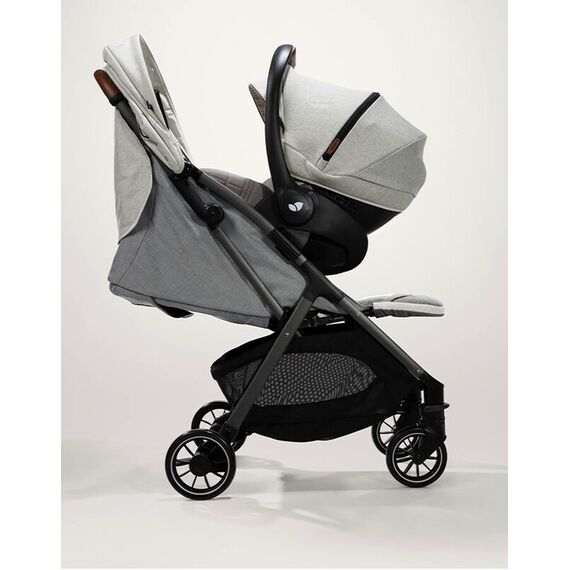 Carucior ultracompact Parcel Signature Oyster, Culoare: Gri deschis - poza 6 - ExclusivMAG.ro