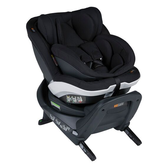 Scaun auto rotativ BeSafe iZi Twist B i-Size (0-4 ani) - Fresh Black Cab, Culoare: Negru, Grupa: 0-18kg (0 luni - 4 ani)  - ExclusivMAG.ro