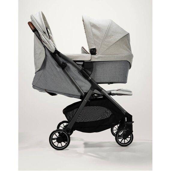 Carucior ultracompact Parcel Signature Oyster, Culoare: Gri deschis - poza 4 - ExclusivMAG.ro