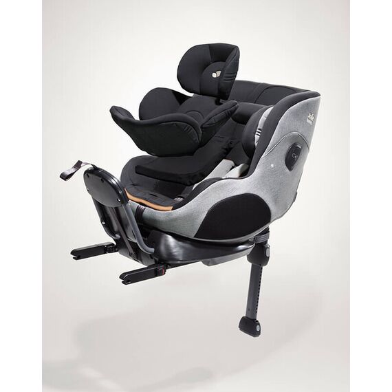 Scaun auto Joie i-Size i-Prodigi Signature, nastere-125 cm, Carbon, testat Plus, Culoare: Gri/Negru, Grupa: 0-25kg (0 luni - 7 ani) - poza 9 - ExclusivMAG.ro