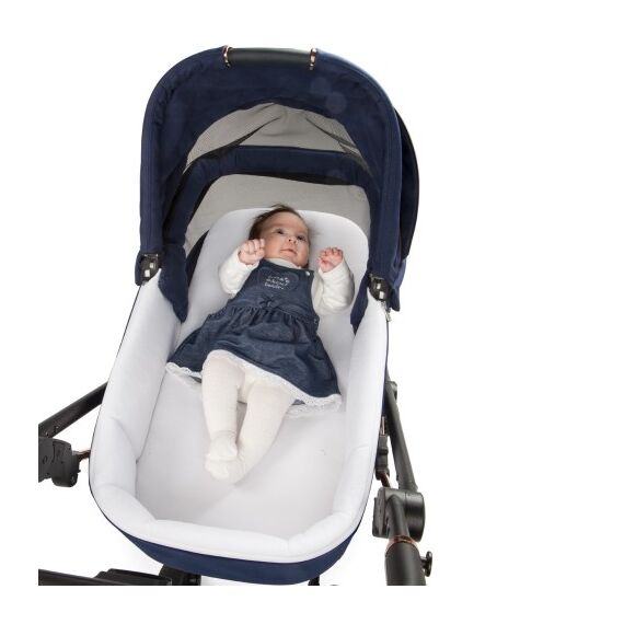Carucior 3 in 1 Peg Perego Vivace, Lounge, Pagoda, 0 - 22 kg, Blue Shine, Culoare: Albastru - poza 9 - ExclusivMAG.ro