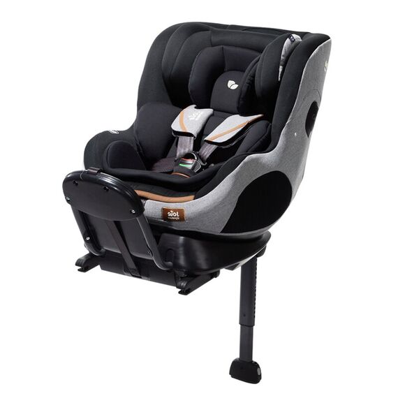 Scaun auto Joie i-Size i-Prodigi Signature, nastere-125 cm, Carbon, testat Plus, Culoare: Gri/Negru, Grupa: 0-25kg (0 luni - 7 ani)  - ExclusivMAG.ro