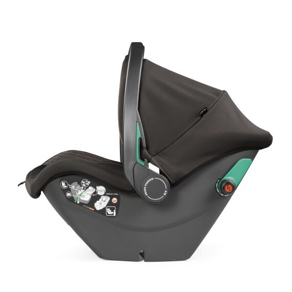 Scaun Auto, Peg Perego, i-size Primoviaggio SLK, 0-13 kg, 500, Negru/Gri, Culoare: Gri/Negru, Grupa: 0-13kg (0 luni - 12 luni) - poza 3 - ExclusivMAG.ro
