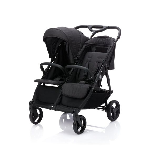 Carucior pentru gemeni Duo complet Black Fillikid - poza 3 - ExclusivMAG.ro