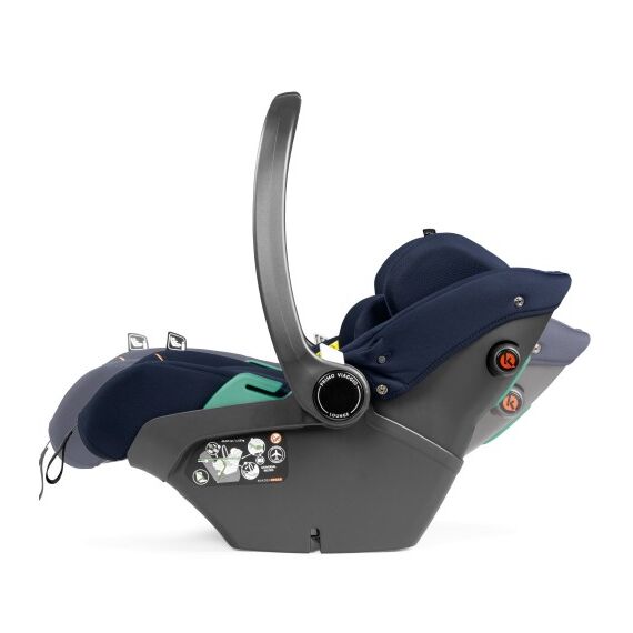 Carucior 3 in 1 Peg Perego Vivace, Lounge, Pagoda, 0 - 22 kg, Blue Shine, Culoare: Albastru - poza 12 - ExclusivMAG.ro