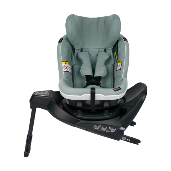 Scaun auto rotativ Besafe iZi Turn B i-Size (40-105 cm) - Sea Green Melange, Culoare: Turcoaz, Grupa: 0-18kg (0 luni - 4 ani) - poza 6 - ExclusivMAG.ro