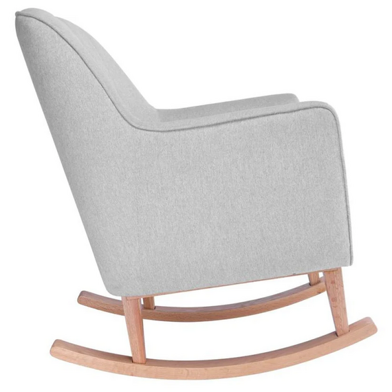 Fotoliu pentru alaptat 2 in 1 Noah - Pebble Tutti Bambini, Culoare: Gri deschis - poza 6 - ExclusivMAG.ro