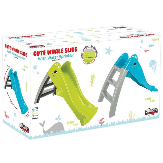 Tobogan Pilsan Dolphin Water Slide blue, Culoare: Turcoaz - poza 5 - ExclusivMAG.ro