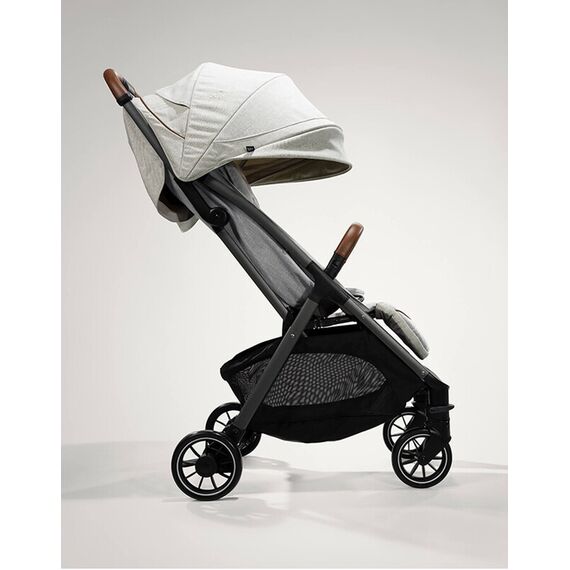 Carucior ultracompact Parcel Signature Oyster, Culoare: Gri deschis - poza 5 - ExclusivMAG.ro
