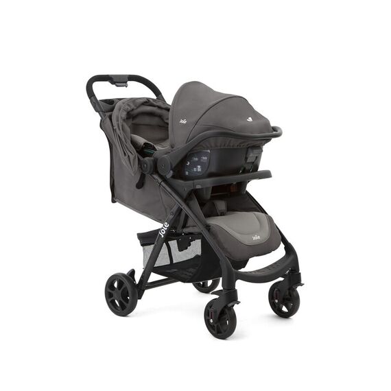 Scoica auto Joie i-Size i-Juva Cobblestone, nastere-75 cm, Culoare: Gri, Grupa: 0-13kg (0 luni - 12 luni) - poza 4 - ExclusivMAG.ro
