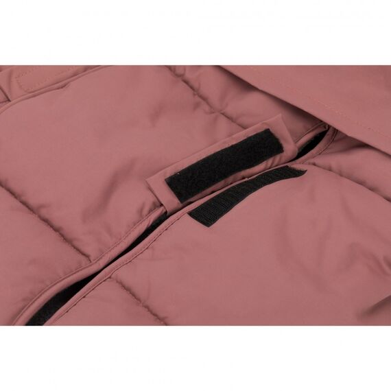 Sac de iarna cu guler blanita detasabil, pentru carucior, Roz pudra, 100x50 cm, Fillikid, Culoare: Rosu - poza 4 - ExclusivMAG.ro