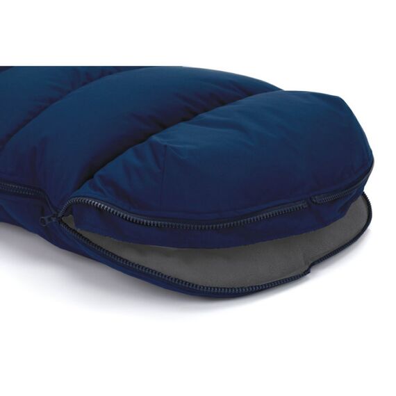 Sac de iarna cu guler blanita detasabil, pentru carucior, Navy, 100x50 cm, Fillikid, Culoare: Albastru - poza 7 - ExclusivMAG.ro