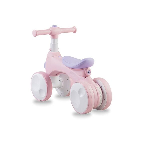 Bicicleta cu lumini, sunet si difuzor de balonase, Momi Tobis - Pink, Culoare: Roz - poza 4 - ExclusivMAG.ro