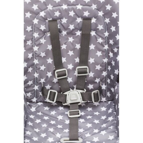 Scaun inalt pentru masa Paul Star Grey Fillikid, Culoare: Alb/Gri - poza 8 - ExclusivMAG.ro