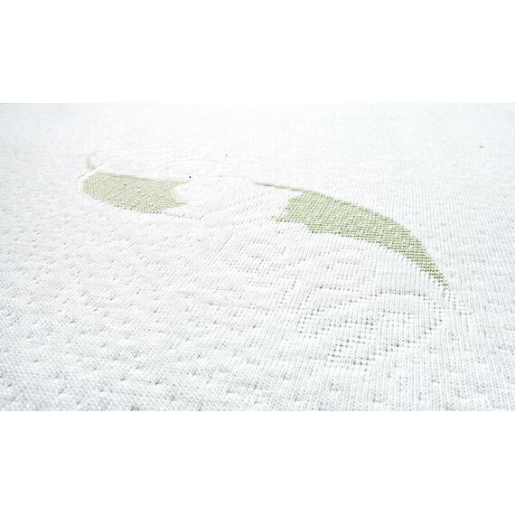 Saltea Sensillo LATEX Cocos-Spuma-Cocos cu Aloe Vera 120x60x12 cm - poza 3 - ExclusivMAG.ro