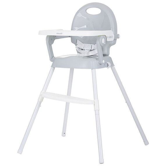Scaun de masa Chipolino Bonbon 3 in 1 glacier, Culoare: Gri - poza 2 - ExclusivMAG.ro