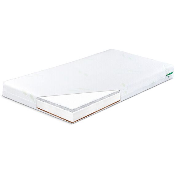 Saltea Sensillo LUXE Hrisca-Spuma-Cocos cu Aloe Vera 120x60 cm - poza 2 - ExclusivMAG.ro