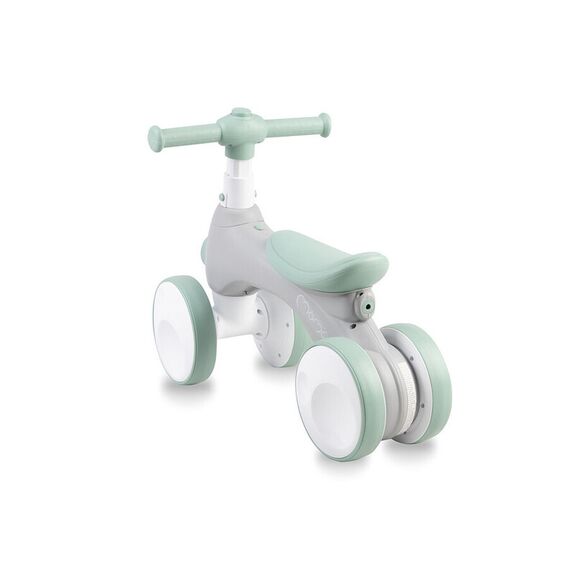 Bicicleta cu lumini, sunet si difuzor de balonase, Momi Tobis - Grey, Culoare: Gri - poza 2 - ExclusivMAG.ro