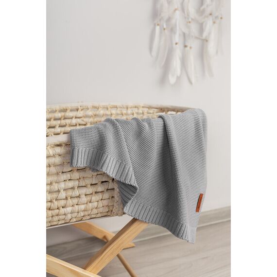 Paturica de bumbac si bambus Sensillo 100x80 cm Bej, Culoare: Crem - poza 11 - ExclusivMAG.ro