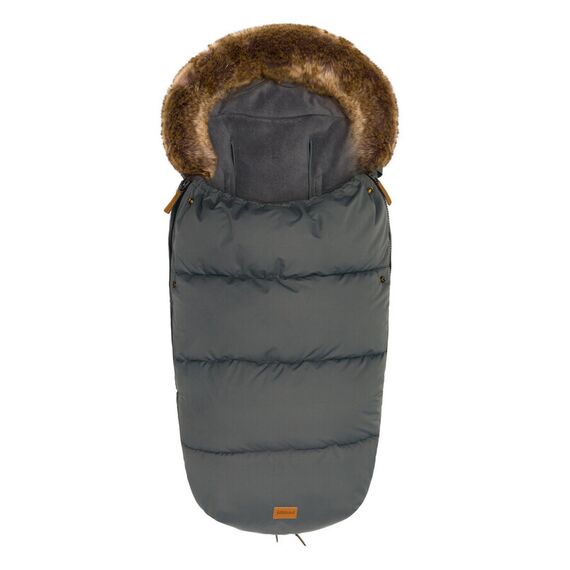 Sac de iarna cu guler blanita detasabil, pentru carucior, Grey, 100x50 cm, Fillikid, Culoare: Gri - poza 2 - ExclusivMAG.ro