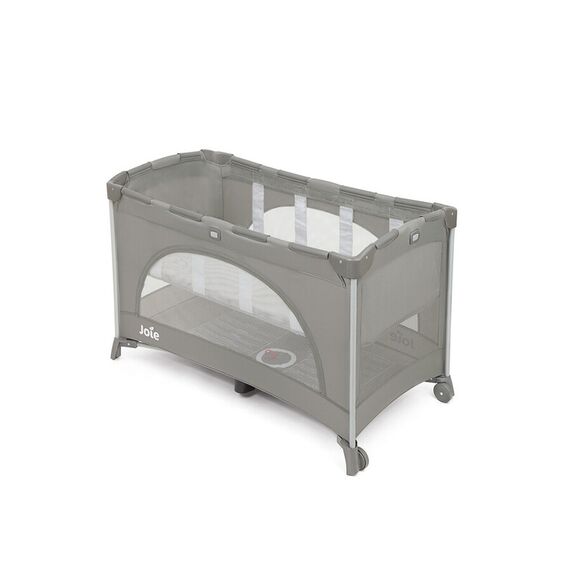 Patut pliant cu 2 niveluri Joie Allura 120 cm, Gray Flannel, Culoare: Gri, Dimensiuni: 120x60 - poza 3 - ExclusivMAG.ro