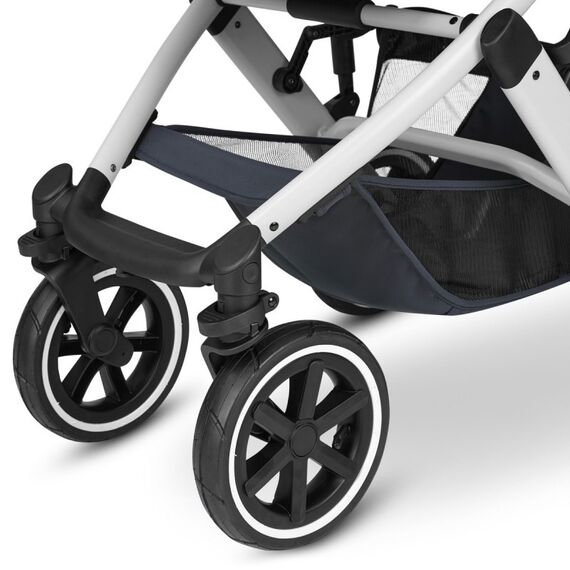 Carucior Salsa 4 AIR SET Lake Abc Design, Culoare: Albastru, Model: 2 in 1 - poza 8 - ExclusivMAG.ro