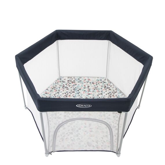 Tarc de joaca Graco EverGo Rubix, Culoare: Albastru, Dimensiuni: 140x70 - poza 3 - ExclusivMAG.ro