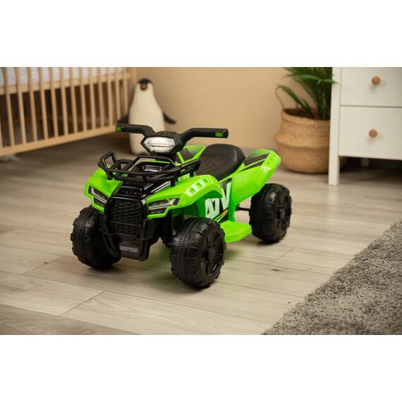 ATV electric Toyz MNI RAPTOR 6V Verde, Culoare: Verde, Capacitate acumulator: 6V - poza 6 - ExclusivMAG.ro