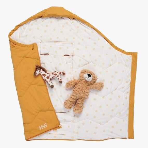 Sac primăvară/vară Voksi® Sky Light - Golden Yellow-Reflect2, Culoare: Galben - poza 4 - ExclusivMAG.ro