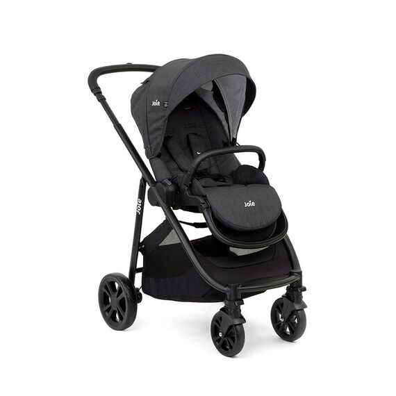 Carucior pentru copii multifunctional 3 in 1 Joie Versatrax E Pavement/Shale, Culoare: Gri/Negru - poza 4 - ExclusivMAG.ro