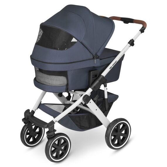 Carucior Salsa 4 AIR SET Lake Abc Design, Culoare: Albastru, Model: 2 in 1 - poza 6 - ExclusivMAG.ro