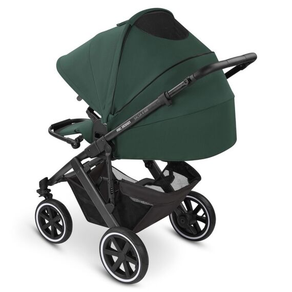 Carucior Salsa 4 AIR SET Basil Abc Design, Culoare: Verde inchis, Model: 2 in 1 - poza 7 - ExclusivMAG.ro