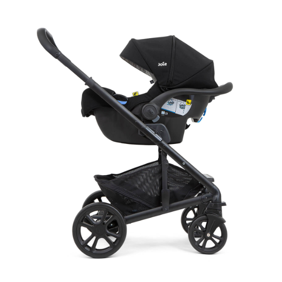 Carucior pentru copii multifunctional 3 in 1 Joie Versatrax E Pavement/Shale, Culoare: Negru - poza 3 - ExclusivMAG.ro