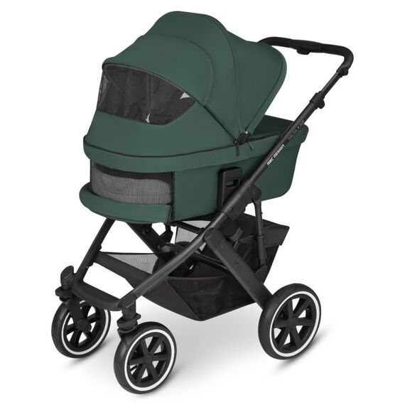 Carucior Salsa 4 AIR SET Basil Abc Design, Culoare: Verde inchis, Model: 2 in 1 - poza 6 - ExclusivMAG.ro
