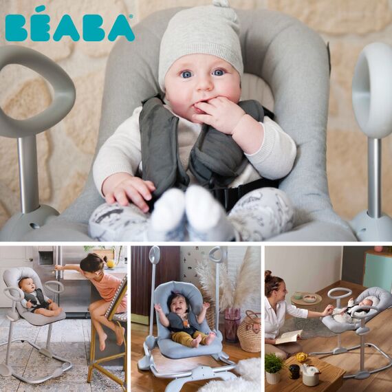 Balansoar Beaba Up&Down III Leaves, Culoare: Turcoaz - poza 6 - ExclusivMAG.ro
