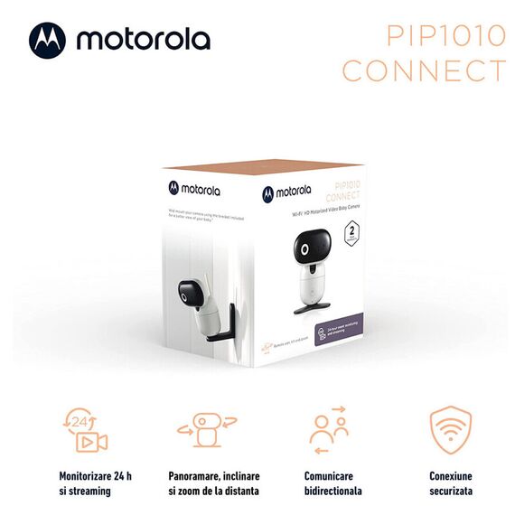 Video Monitor Digital + Wi-Fi Motorola PIP1010 Connect - poza 4 - ExclusivMAG.ro