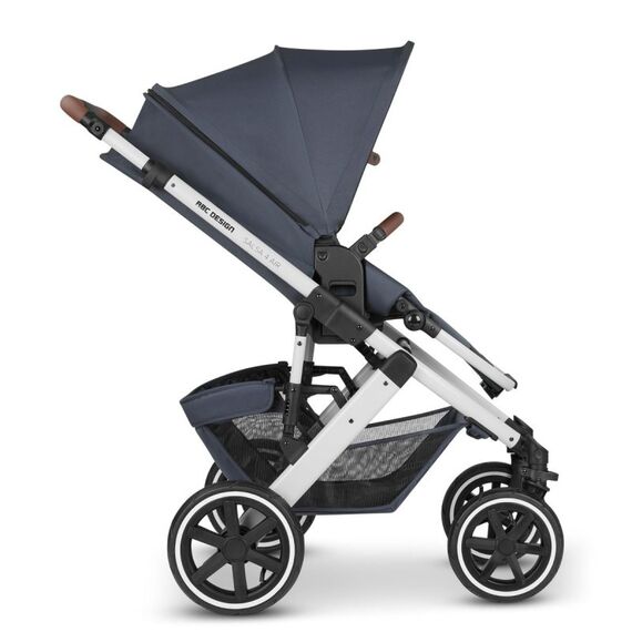 Carucior Salsa 4 AIR SET Lake Abc Design, Culoare: Albastru, Model: 2 in 1 - poza 5 - ExclusivMAG.ro