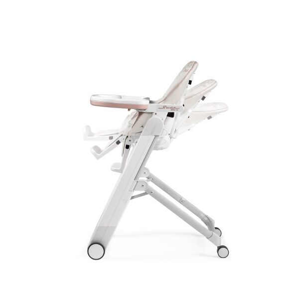Scaun de masa 2 in 1 Peg Perego Siesta Follow Me, Aquarelle, Culoare: Roz - poza 6 - ExclusivMAG.ro
