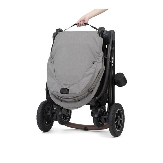 Carucior pentru copii multifunctional 3 in 1 Joie Versatrax Gray/i-Snug Lagoon, Culoare: Gri deschis - poza 11 - ExclusivMAG.ro