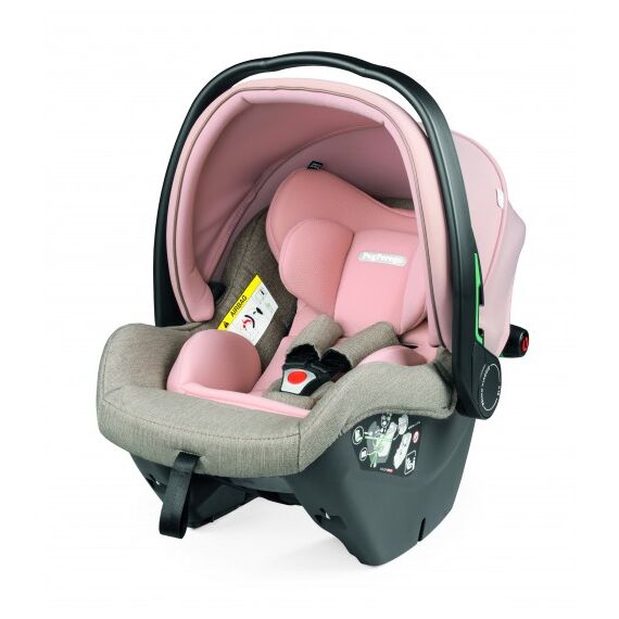 Carucior 3 in 1 Peg Perego Book, SLK, 0 - 22 kg, Mon Amour, Bej / Roz, Culoare: Crem - poza 9 - ExclusivMAG.ro