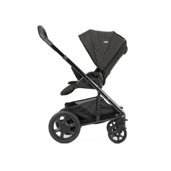 Carucior pentru copii multifunctional 3 in 1 Joie Chrome Dlx Pavement/ i-Gemm Shale, Culoare: Negru - poza 4 - ExclusivMAG.ro