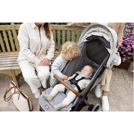 Carucior ultracompact Joie Parcel, nastere - 22 kg, Signature Pine, Culoare: Verde - poza 8 - ExclusivMAG.ro