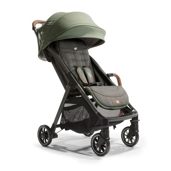 Carucior ultracompact Joie Parcel, nastere - 22 kg, Signature Pine, Culoare: Verde  - ExclusivMAG.ro
